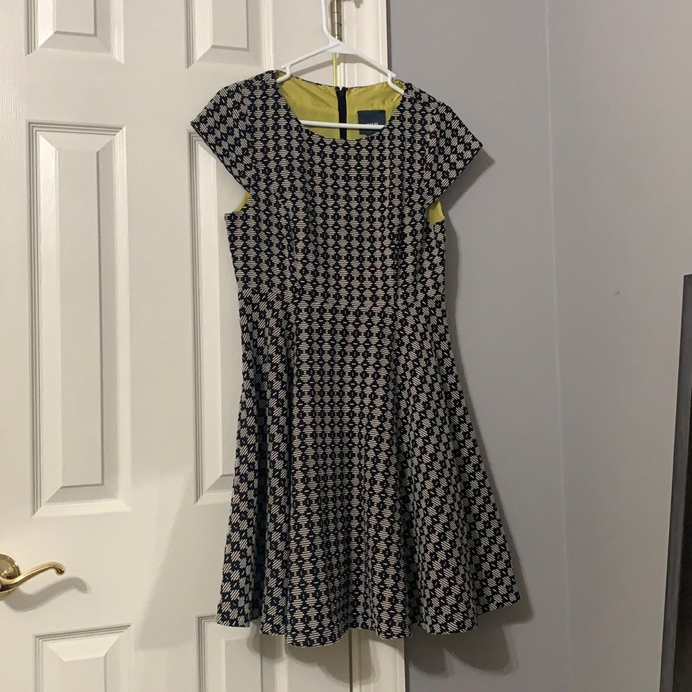 Maeve Jacquard pattern dress🖤🤍